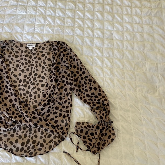 Superdown animal print crop top - Picture 2 of 6